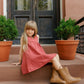 ELY'S & CO RUST HIGH WAIST JUMPER
