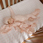 AURORA PINK POINTELLE BOW PRINT LAYETTE SET