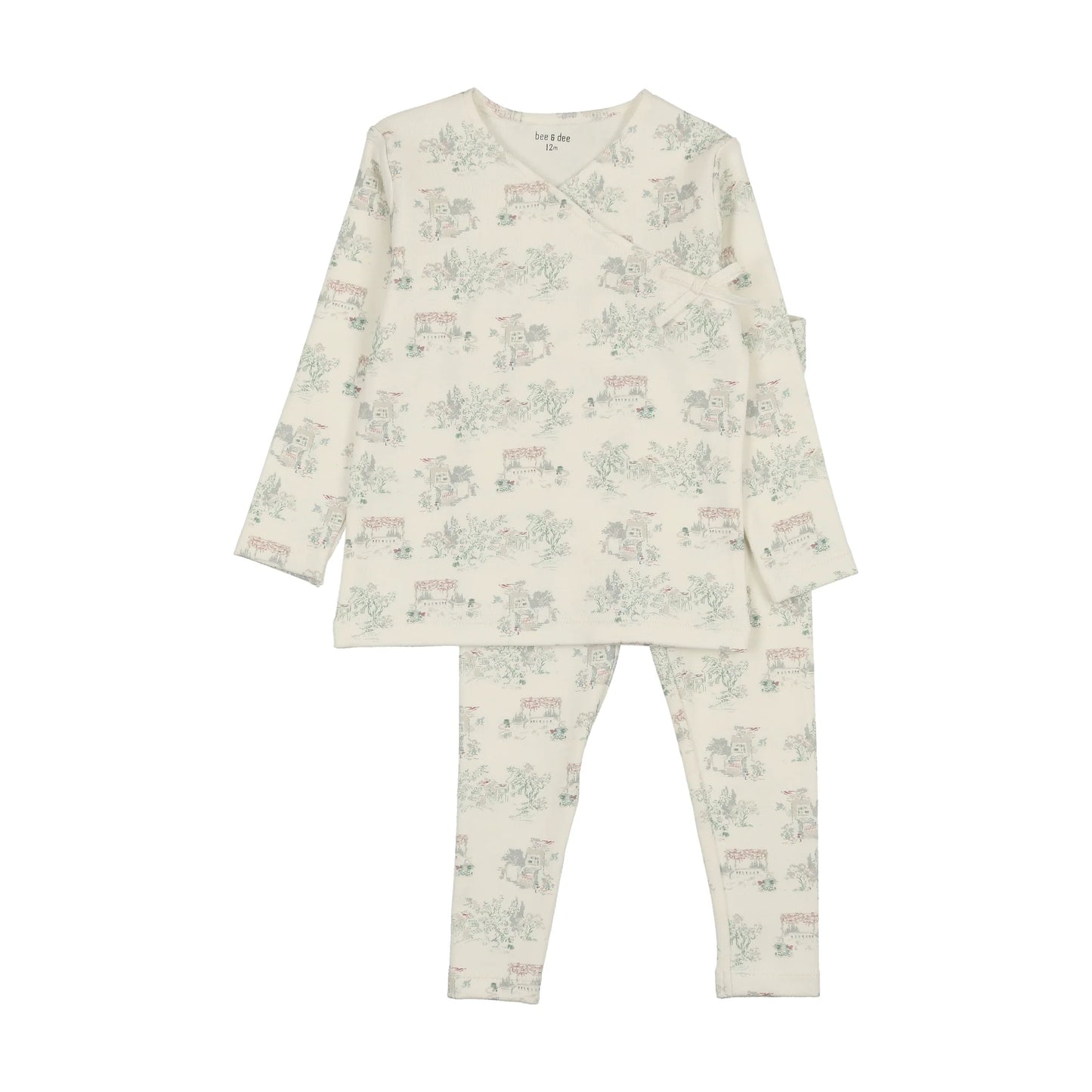 BEE & DEE MISTY ROSE TOILE LOUNGEWEAR [FINAL SALE]