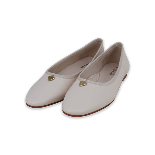 CAMILLE BLUSH HEART CHARM BALLET FLAT