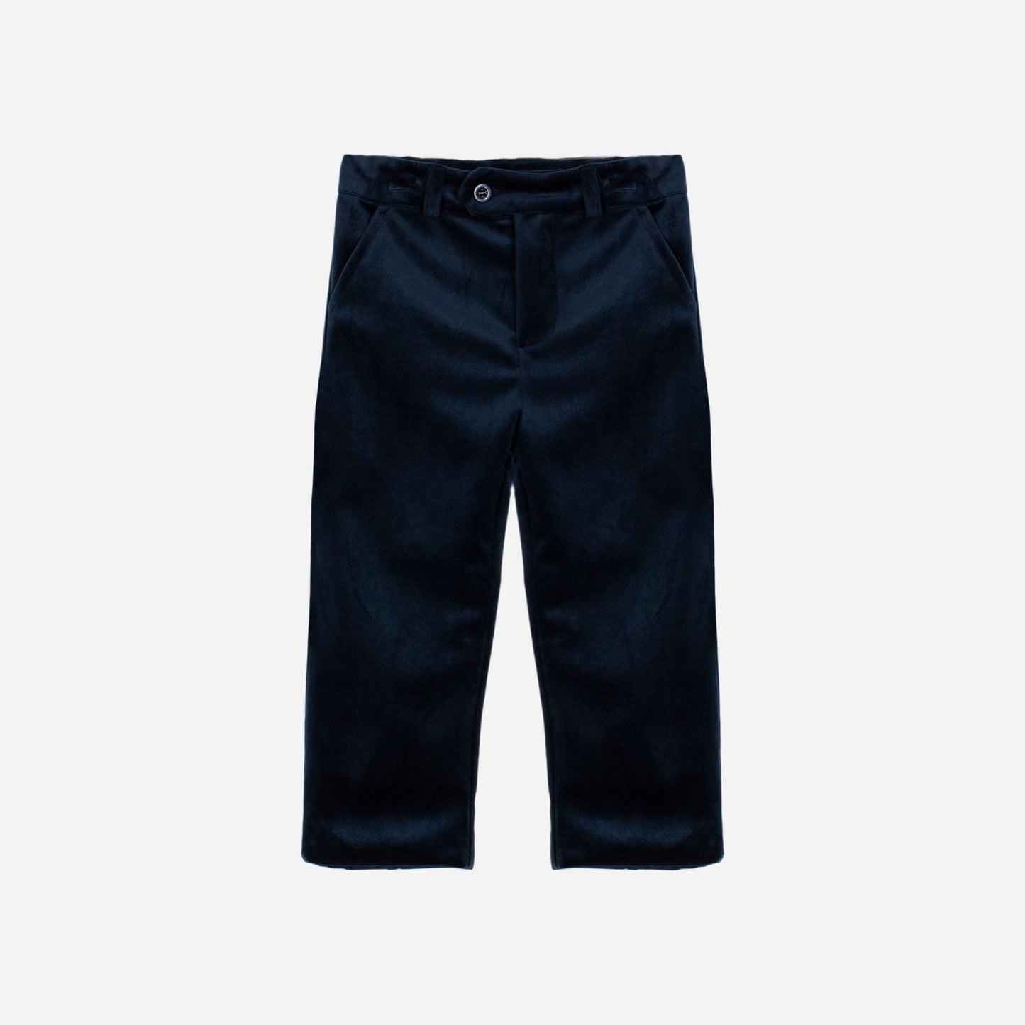 PATACHOU NAVY VELVET PANTS