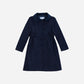 PATACHOU NAVY WOOL BUTTON COAT