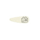 LE ENFANT IVORY TOILE POINTED CLIP [FINAL SALE]