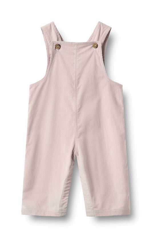 WHEAT LILAC BUTTON OVERALLS