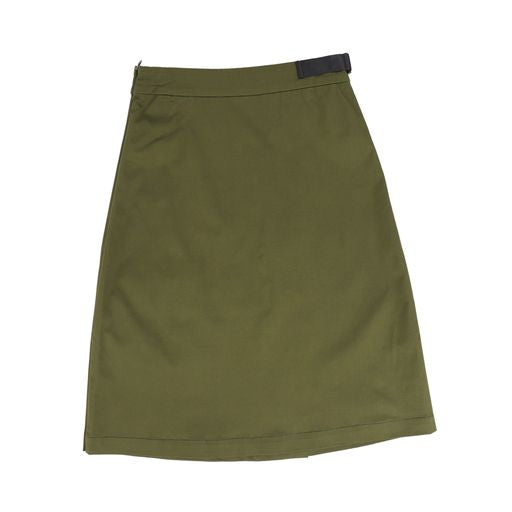 VIBE HUNTER GREEN SIDE POCKET SKIRT [Final Sale]