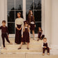 BAMBOO BURGUNDY FITTED BOYS PANTS