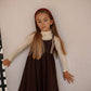 BAMBOO BROWN CORDUROY STRIPE JUMPER