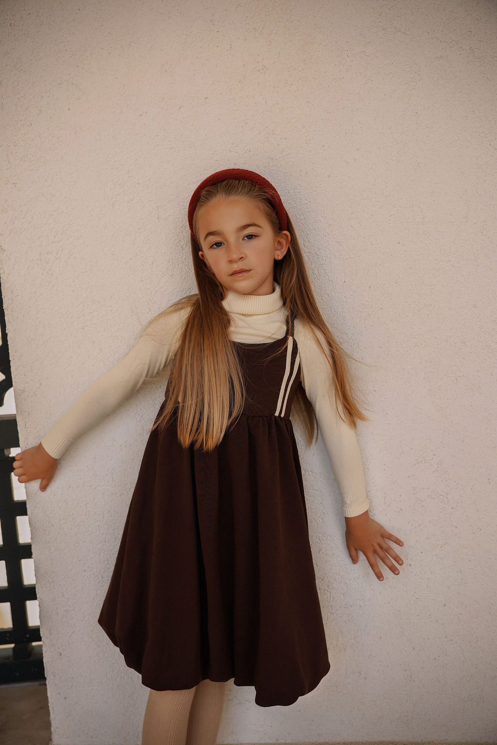 BAMBOO BROWN CORDUROY STRIPE JUMPER