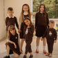 BAMBOO BROWN CORDUROY BUTTON DOWN JUMPER