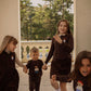 BAMBOO BROWN EMBROIDERED DOLL SWEATSHIRT