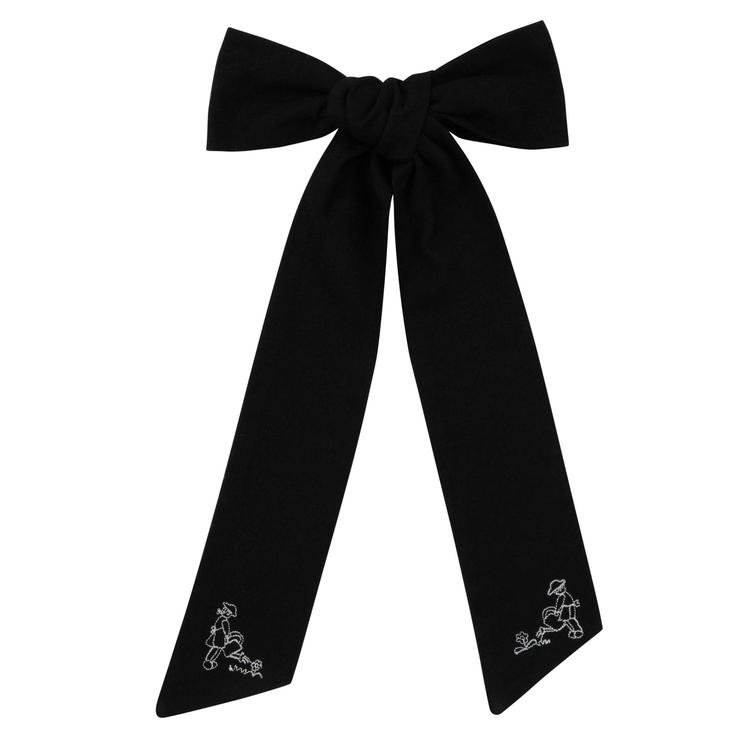 LE ENFANT BLACK OVERSIZED BOW [FINAL SALE]