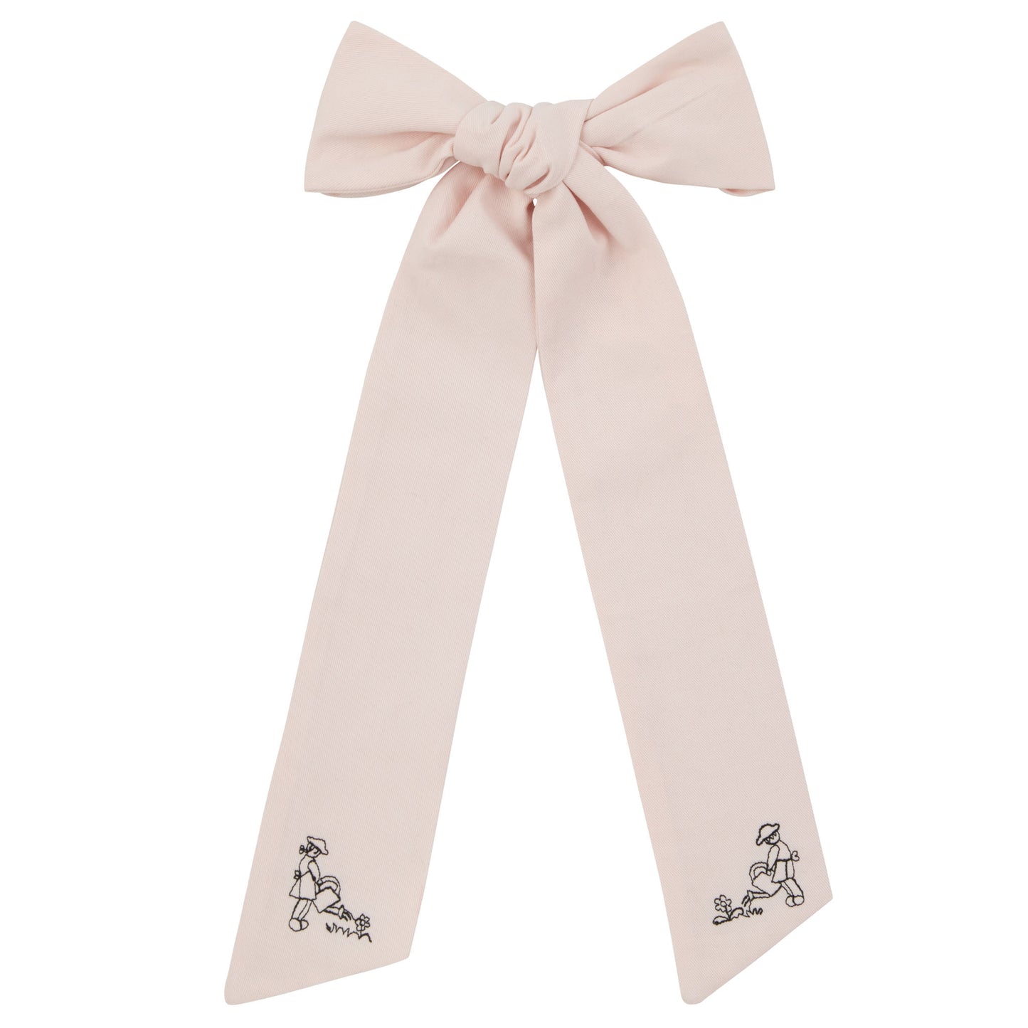 LE ENFANT LIGHT PINK OVERSIZED BOW [FINAL SALE]