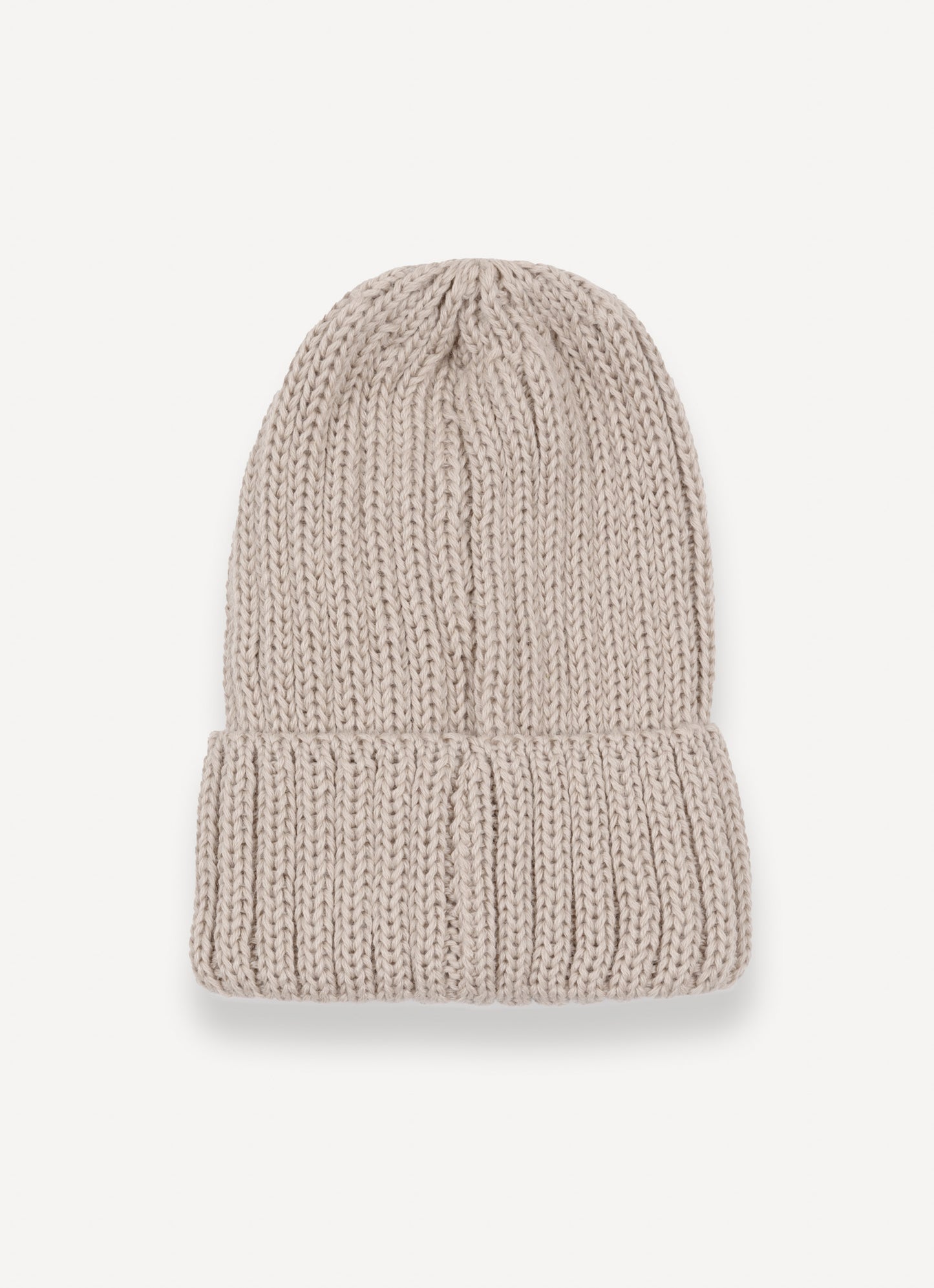 COLMAR GREY RIBBED KNIT BEANIE