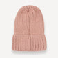 COLMAR PINK RIBBED KNIT BEANIE