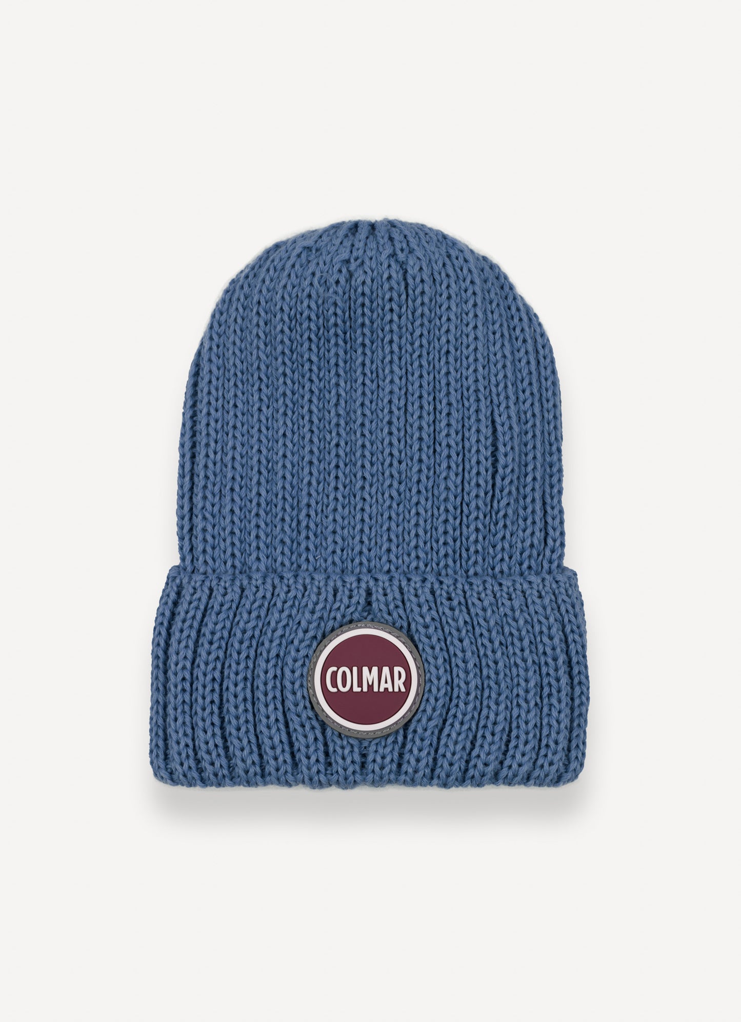 COLMAR DUSTY BLUE RIBBED KNIT BEANIE