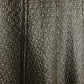 TUSTELLO GREEN TEXTURED LEATHER PANEL MIDI SKIRT
