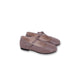 CAMILLE TAUPE LEATHER T-STRAP SHOE