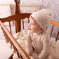 MINI LABEL IVORY EXPLORER FOOTIE + BEANIE
