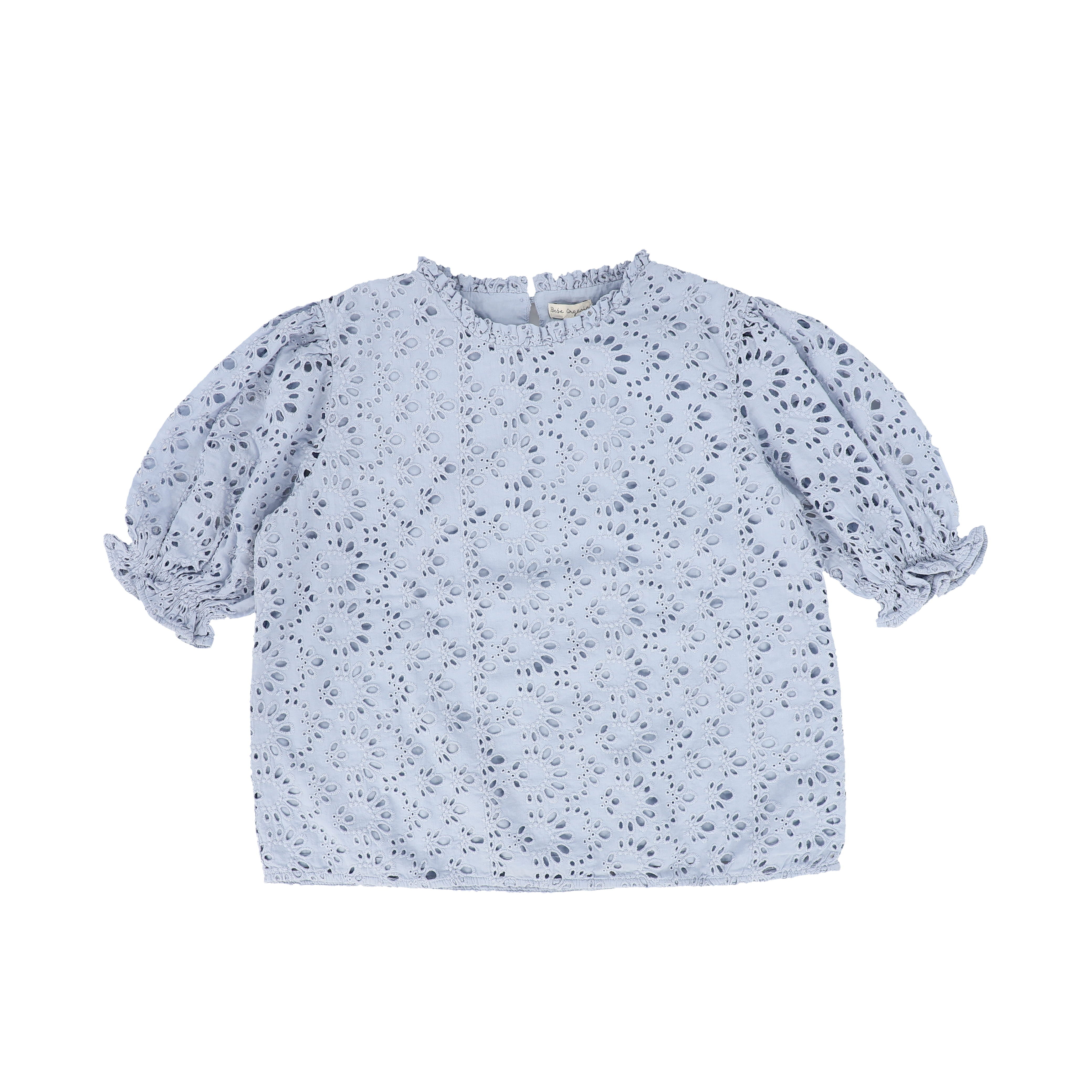 BEBE ORGANIC SKY BLUE CUT OUT TOP [FINAL SALE] – Luibelle