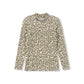 PHIL AND PHOEBE BROWN LEOPARD PRINT TURTLENECK