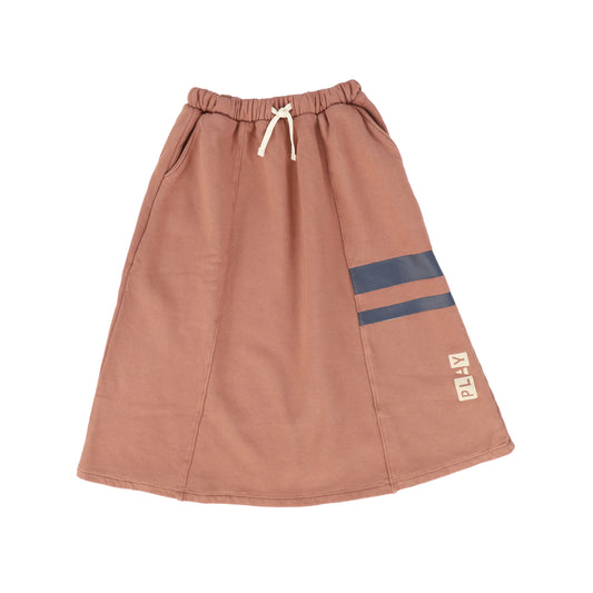 PLAY RUST LOGO SKIRT [FINAL SALE]