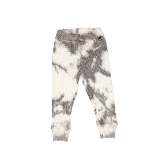 PLAY CREAM/GREY TIE DYE THERMAL LEGGING