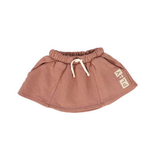 PLAY RUST LOGO MINI SKIRT