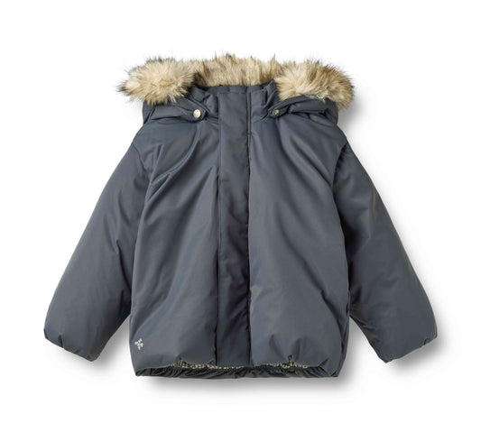 WHEAT GREY PUFFER COAT
