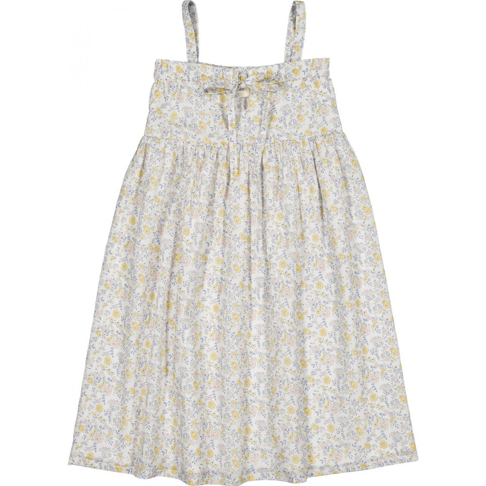 LOUIS LOUISE YELLOW FLORAL STRAP JUMPER