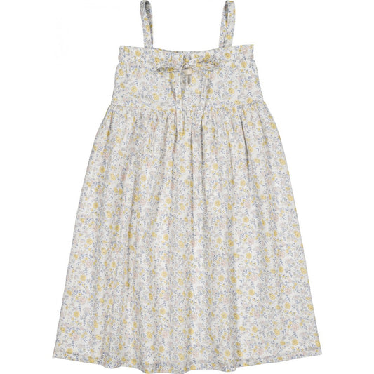 LOUIS LOUISE YELLOW FLORAL STRAP JUMPER