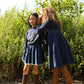 PEACH KIDS BLUE DENIM DROP WAIST SKIRT