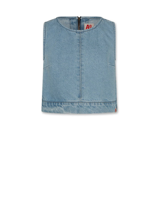 AO76 DENIM WASH VEST