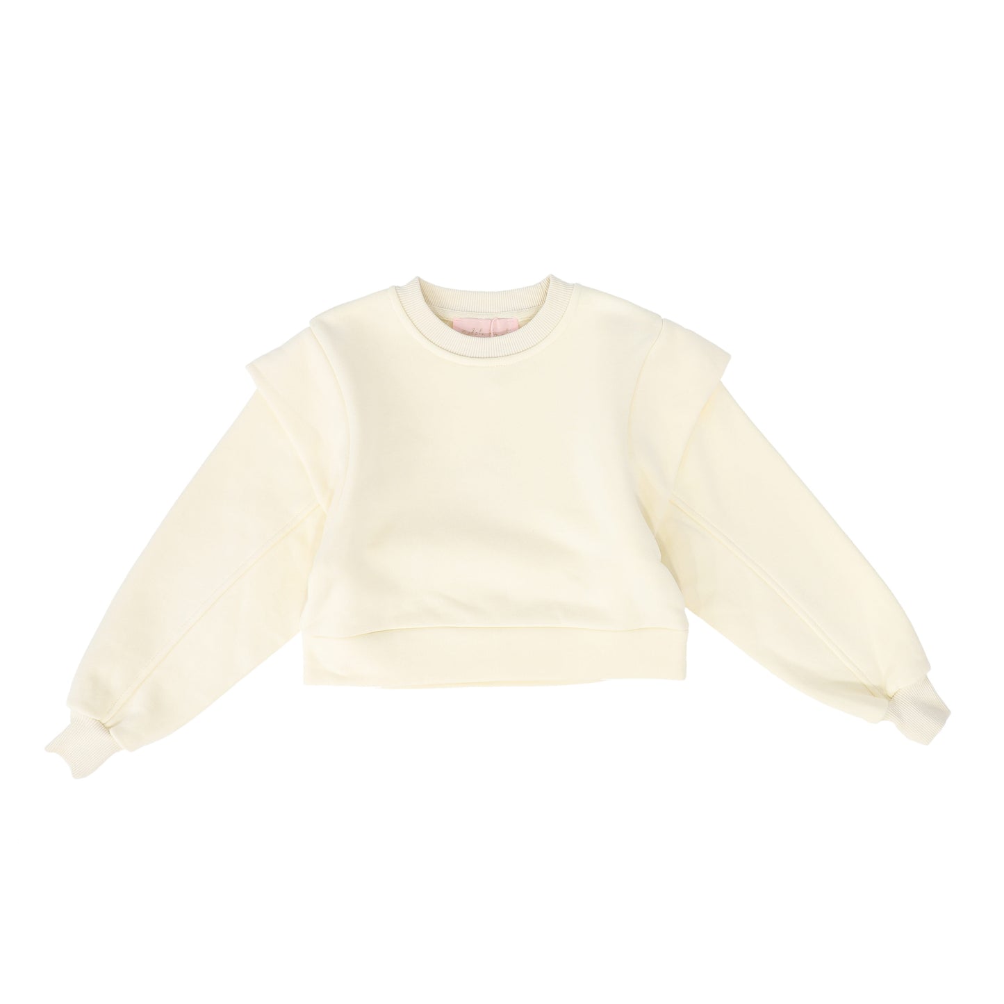 PETITE AMALIE CREAM OVERSIZED SWEATSHIRT