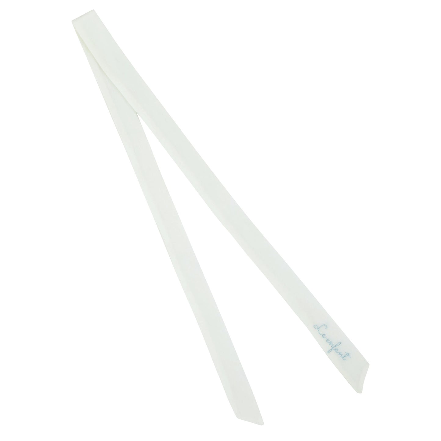 LE ENFANT WHITE STITCHED RIBBON [FINAL SALE]