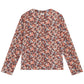 TUMBLE N DRY BURGUNDY FLORAL T-SHIRT