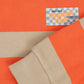 TUMBLE N DRY BEIGE/ORANGE STRIPE SWEATSHIRT