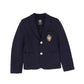 DAL LAGO NAVY WOVEN BLAZER