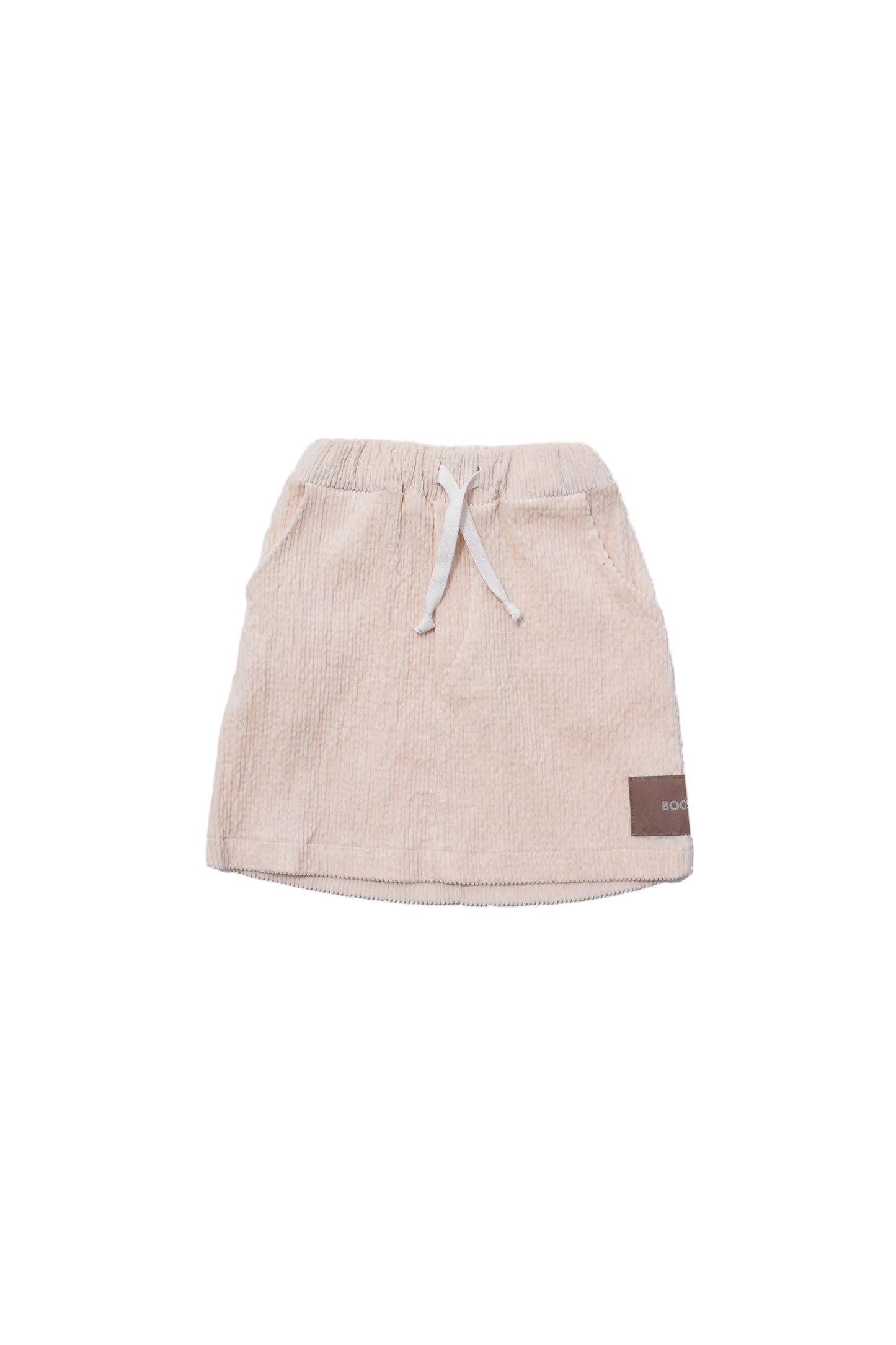 BOOSO BEIGE CORDUROY SKIRT