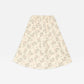 WEEKEND HOUSE IVORY DOG PRINT FLARE SKIRT [Final Sale]