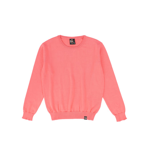 COLMAR CORAL PINK CREW NECK SWEATER