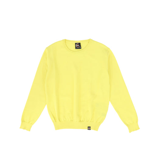 COLMAR YELLOW CREW NECK SWEATER