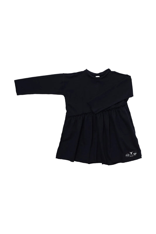 BOOSO BLACK ASYMMETRICAL DRESS