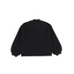 SONIA RYKIEL BLACK LOGO STUDDED KNIT SWEATER