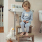 L'AMOUR LOU LIGHT BLUE SWEET PATCH PAJAMA