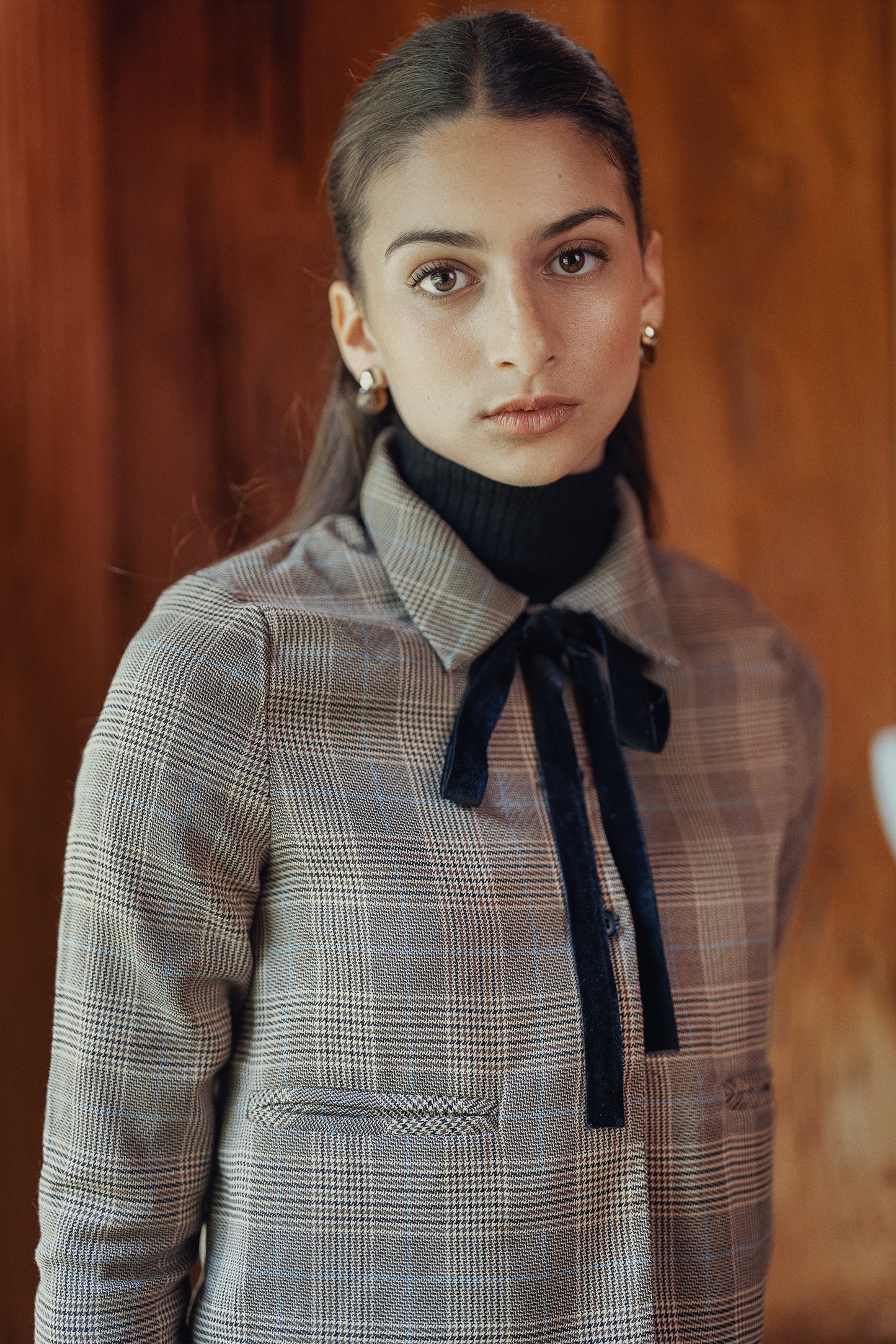 VARSITY 2.0 PLAID BLAZER