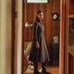 VARSITY 2.0 HUNTER SWEATSHIRT DRESS