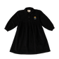 WANDER & WONDER BLACK CORDUROY DRESS