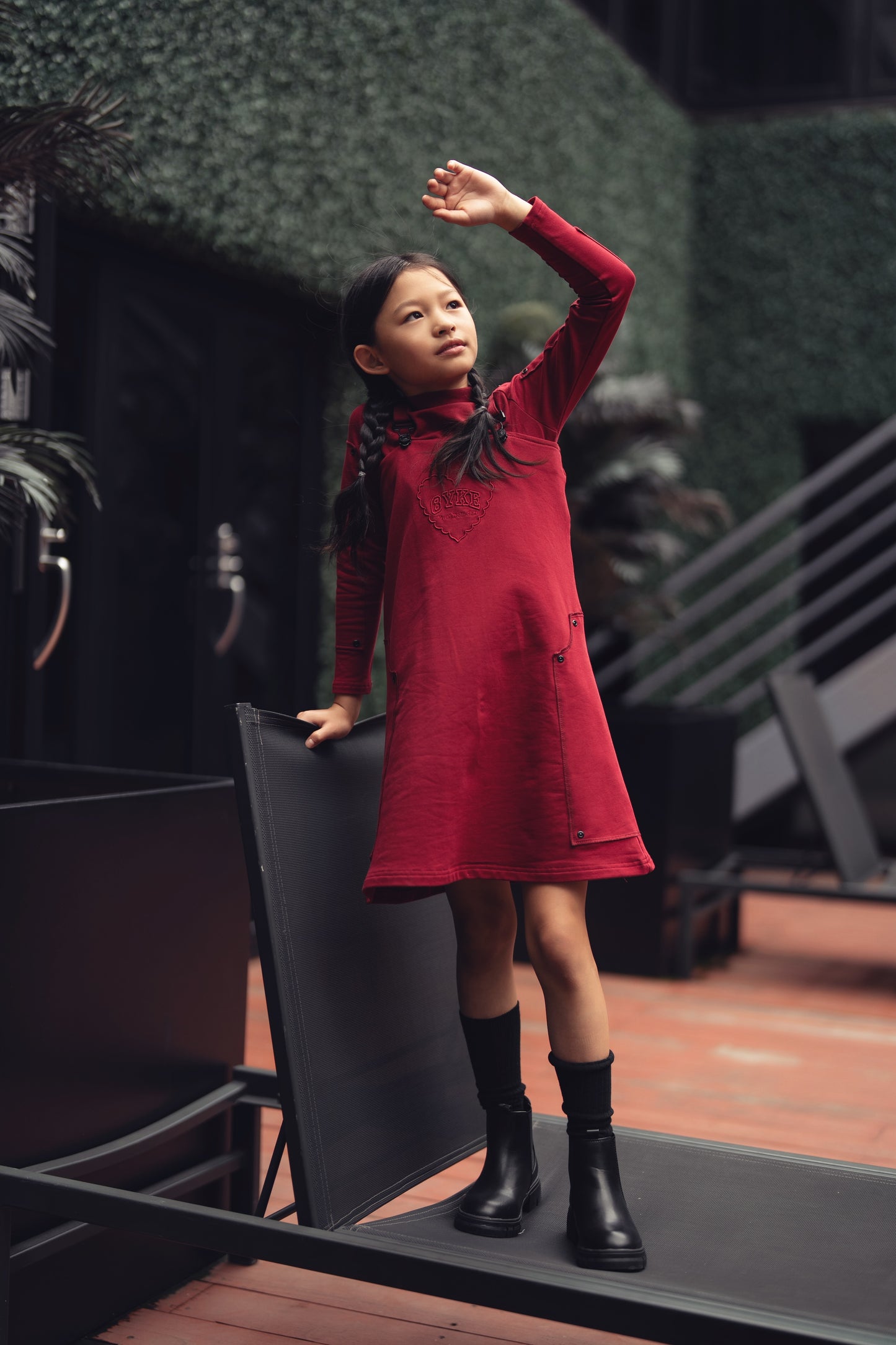 BYKE CRANBERRY PATCH JUMPER