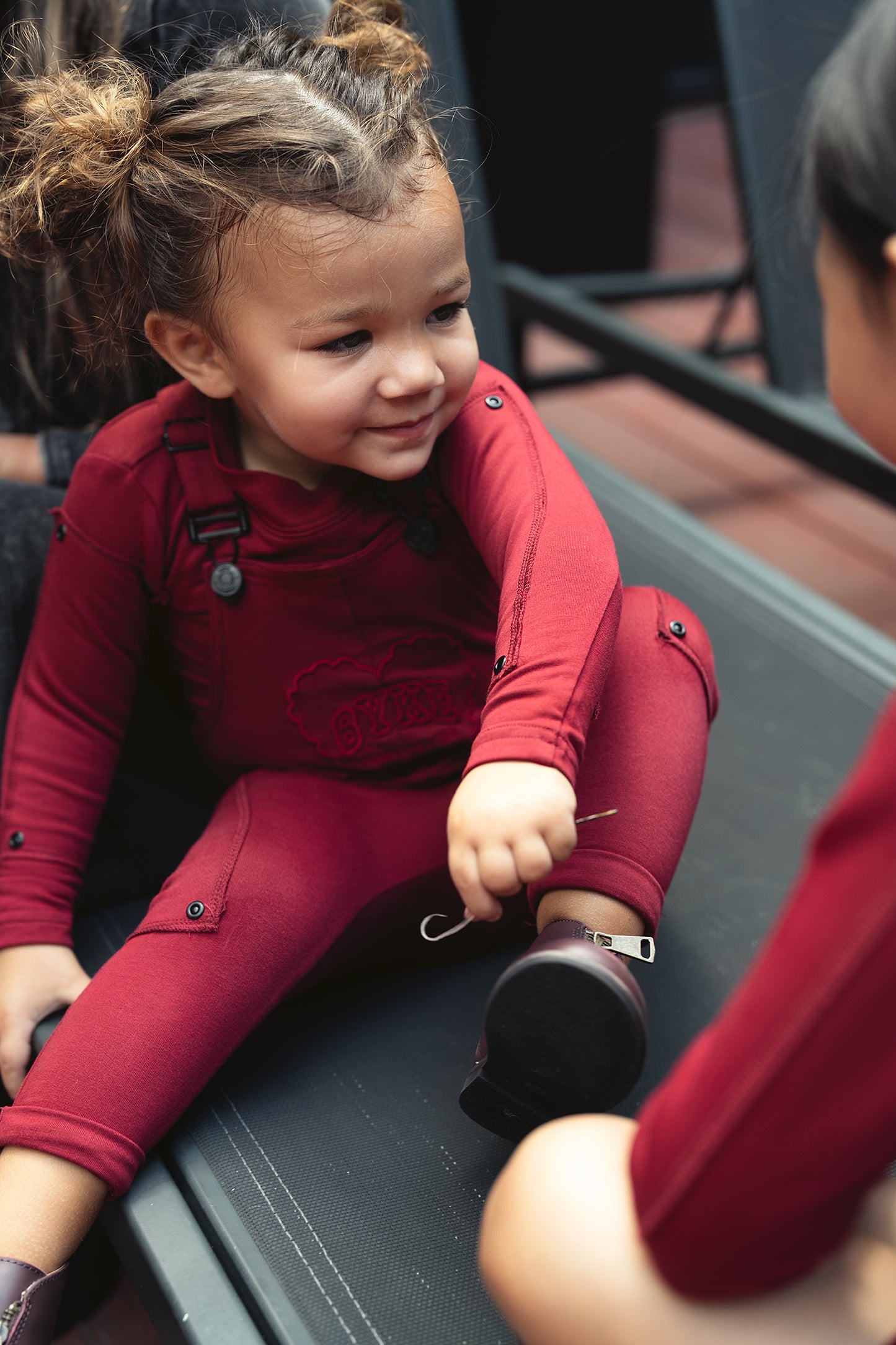 BYKE CRANBERRY PATCH ROMPER