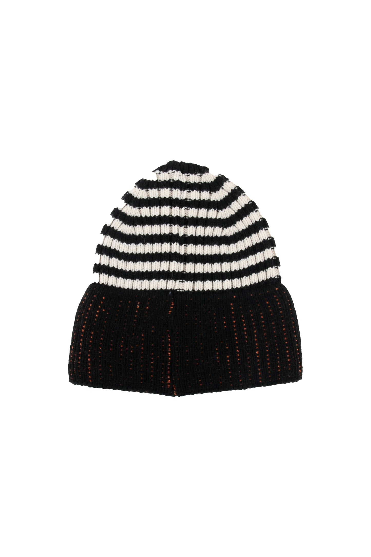 LOUD BLACK/WHITE STRIPED LOGO BEANIE